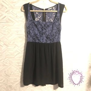 Kimchi Blue Mixed Media Lace Dress